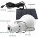 thumbnail image 3 of Solar Powered LED Light Bulb Portable Solar Lamp with Solar Panel for Garden, Patio, Indoor, Outdoor, Hiking, Camping, Tent, Fishing Lighting, 3 of 4