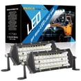 thumbnail image 3 of Barra De Luces Led De Trabajo De Cinco Filas De 8 Pulgadas, Barra De Luces De Conducción De Automóviles, Resistente Al Agua, Multiusos, Todoterreno, Parachoques Delantero, Foco Para Coche Y Speravity VI011394-00, 3 of 6