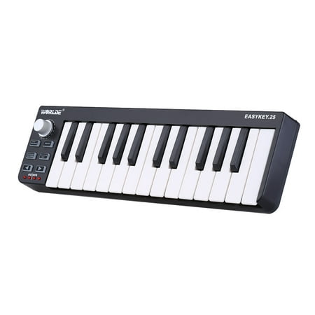 Worlde Easykey.25 Portable Keyboard Mini 25-Key USB MIDI