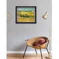 thumbnail image 3 of DECORARTS The Harvest by Van Gogh Framed Print 20x16" Art on Cotton Canvas Solid Wood Frame Giclee Print 23.25x19.25" Framed Size Wall Decor Artwork, 3 of 6