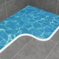 thumbnail image 2 of UHUSE Bathroom Retention Water Barrier Strip Dry &Wet Separation Silicone Seal Strip, 2 of 6