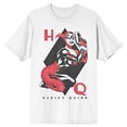 thumbnail image 4 of Batman Harley Quinn Diamond Background Men's White T-shirt - 6XL, 4 of 6