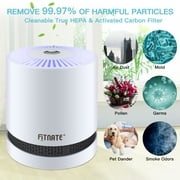 Angle View: Air Purifier  For Home, Bedroom, Office, Low Noise