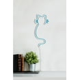 thumbnail image 2 of TRNDY Cat Neon Light, 9 in x 19 in Electric Glow Cat LED Sign for Party Home Decor, 2 of 5