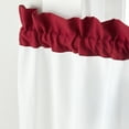 thumbnail image 2 of SKL Home Marrisa Valance, Berry, 48x13, 2 of 5