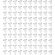 Haobase 200pcs Training Pads for Clear Rubber Bullet Clutch Earring Safety Back