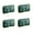 Green, variant on Vikakiooze 2023 Home Storage and Organization 4Pc Data Cable Wire Cable Manager Punch-free Network Cable Routing Mobile Phone Cable Storage Holder