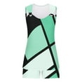 thumbnail image 6 of Karight Womens Summer Casual Loose Rompers Athletic Sleeveless Stretchy Short Overalls Jumpsuits with Pockets, 6 of 7