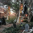 thumbnail image 3 of SEANATIVE Fall Maple Leaf Windsock 2 Piece Autumn Windsock Garden Hanging 40 Inch Thanksgiving Holiday Decoration for Fall Country Indoor Outdoor Yard Party Decor, 3 of 7