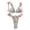 Pink, variant on Wovix Women Y2k Bikinis Sets Coquette Aesthetic Bows Halter Tie Up Bikini Top High Cut Elastic Waist Bikini Bottom 2Pcs