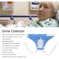 thumbnail image 2 of Bolsa recolectora de orina, bolsa de orina portátil para evitar fugas con conducto de catéter para orinar para pacientes postrados en cama con incontinencia urinaria, 2 of 5