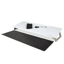 Quartet Painted Steel Dry-Erase Desktop Computer Pad 21 x 7 34 White Surface