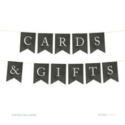 Cards & Gifts Vintage Chalkboard Pennant Party Banner