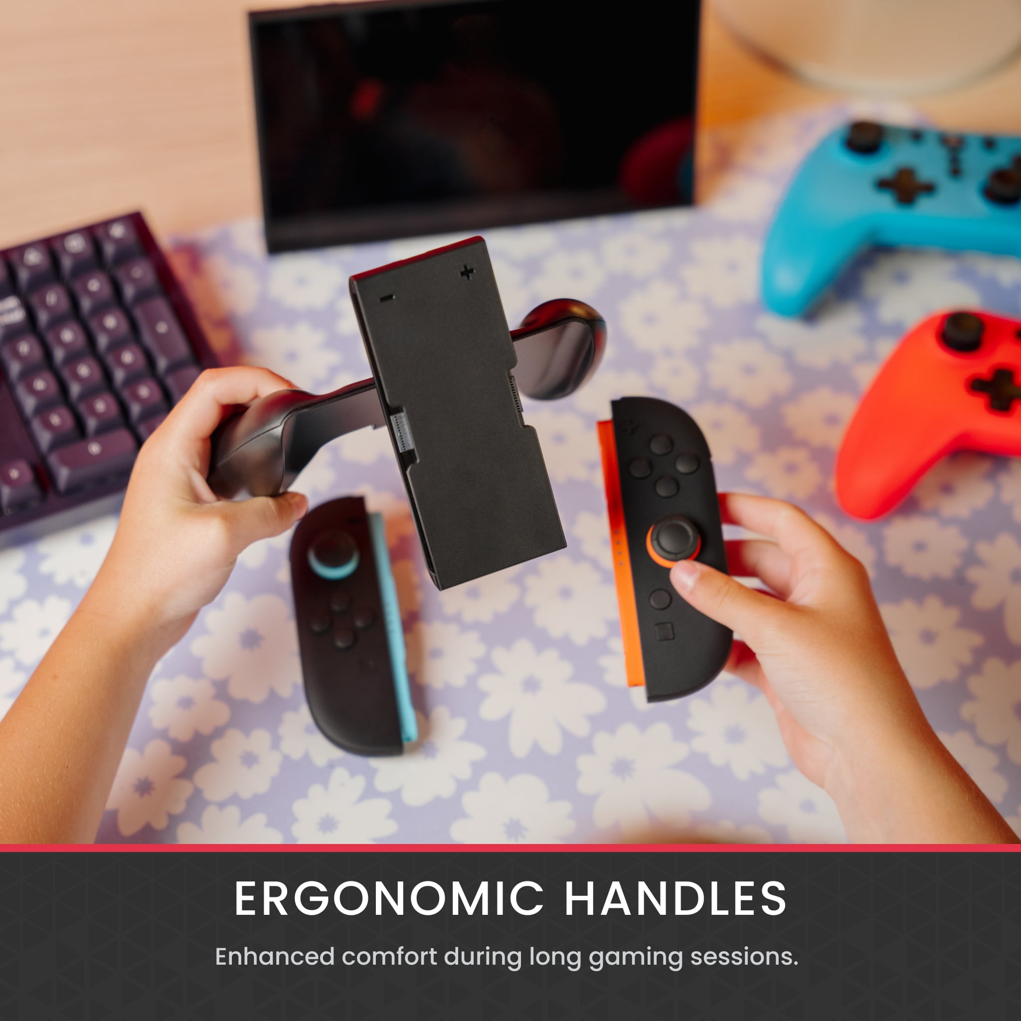 Surge Rechargeable Pro Controller Grip for Nintendo Switch 2 Accessories