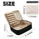 thumbnail image 2 of Bolsa de maquillaje de viaje Queboom, neceser para cosméticos, neceser para mujer y hombre (negro), 2 of 5
