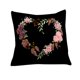 thumbnail image 2 of Kits de fundas de almohada bordadas para principiantes, funda de cojín hecha a mano, flor, , costura, arte, manualidades, regalo DIY, estiloC Gloria Kits de almohadas bordadas, 2 of 7