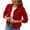 Red#5, variant on Viikei Womens Denim Jackets Plus Size Denim Jackets for Women Clearance Classic Casual Solid Color Long Sleeve Denim Blouse Jacket Coat