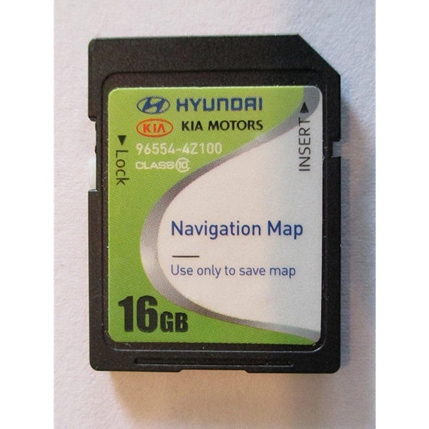 4z100 2012 2013 2014 hyundai santa fe (santafe) navigation map sd card ...