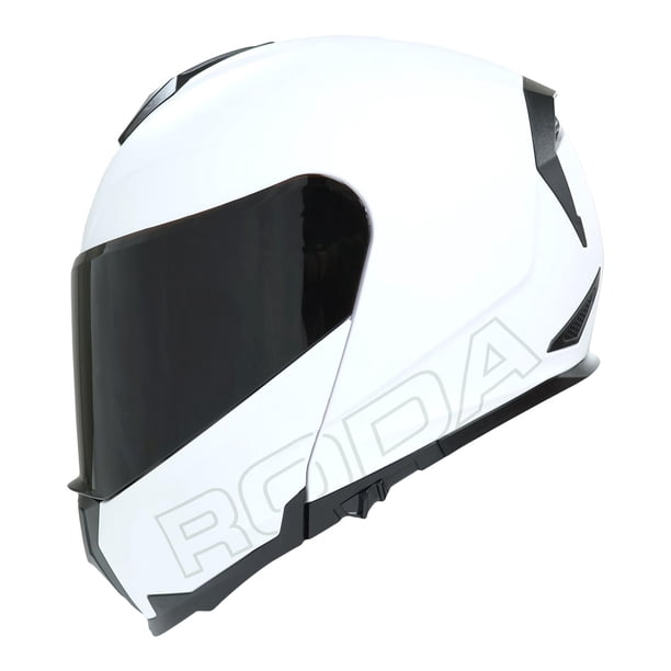 Casco Roda Revenge Pro Blanco Mate Mica Humo Abatible Svs blanco XL