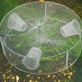 thumbnail image 4 of Mosiee Crab Trap Bait Lobster Crawfish Shrimp Portable Folded Cast Net Fishing Trap Net, 4 of 9