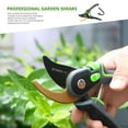 thumbnail image 7 of T TOVIA 8 Inch Professional Pruning Shears, Garden Pruners Two Gears Adjustable Scissors with Security Lock, Titanium Coated & Stainless SK5 Blade Tree Trimmers Flower Shears Home Hand Tool, 7 of 7