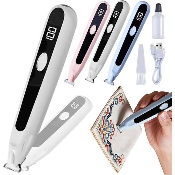 Electric Seam Ripper, Stitches Eraser for Embroidery, Seam Rippers Sewing Thread Eraser Embroidery Removal Tool, Professional Ripper Remover for Tailors Quilters Sewers Fiber Custom Makers Workshops