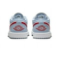 thumbnail image 4 of Women's Air Jordan 1 Low Sail/Dune Red-Blue Grey-White (DC0774 164) - 9.5, 4 of 5