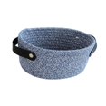 thumbnail image 4 of Cesta de almacenamiento multifuncional para artículos diversos, ideal para encimeras de baño o armarios. Azul, 4 of 9