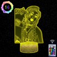 thumbnail image 1 of Kids Light Jinx Arcane Toys 3D Lamp Optical Illusion Night Light 7 Color LED Home Bedside Night Mood Light, 1 of 5