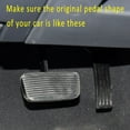 thumbnail image 2 of Car Foot Brake Accelerator Gas Pedal Cover Compatible For Ford Everest Ranger 2024 2023 2016-2022 Interior Accessories Anti-skid Pedal Parts, 2 of 8
