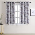 thumbnail image 2 of Cortinas MYSKY HOME con aislamiento térmico, color morado, 183 x 132 cm, 2 paneles, 2 of 7
