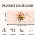 thumbnail image 2 of License Plate, Sun inspired "Be the Light" Decorative Front,Personalized Stainless Steel License Plate Cover For Men Women,12.2" X 6.2", 2 of 7