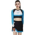 thumbnail image 2 of Uniforme de animadora Euphoria, disfraz de animadora Maddy, disfraz de animadora de manga larga para escuela secundaria para mujer1XS Deng Xun unisex, 2 of 2