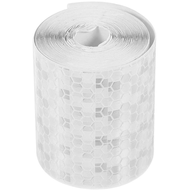 Car Safety Reflective Glow In The Dark Warning Tape Reflective Strip(Silver)