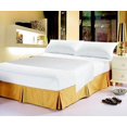 thumbnail image 2 of DaDa Bedding Juego de sábanas ajustables y planas blancas con fundas de almohada, 2 of 3