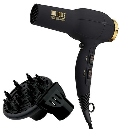 Hot Tools Signature Series 1875W Salon Turbo Ionic Hair (Best Hair Dryer To Eliminate Frizz)