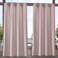 thumbnail image 1 of Exclusive Home Paire de Rideaux pour Cabine Intérieure/extérieure, 54x108, Blush, 1 of 8