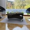 thumbnail image 1 of vidaXL Table Basse Forme Ajustable Noir Brillant, 1 of 4
