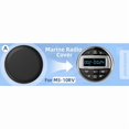 thumbnail image 4 of 2X for Marine Radio Cover MP3 MP5 FM Boat Radio Soft Silicone Protector Waterproof Suit for UTV ATV SPA RZR A, 4 of 5