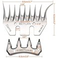 thumbnail image 4 of Sheep Clipper, Stainless Steel Sheep Clipper, Electric Wool Shears, Animal Goat Sheep Sheep (9 Teeth Scimitar), 4 of 5