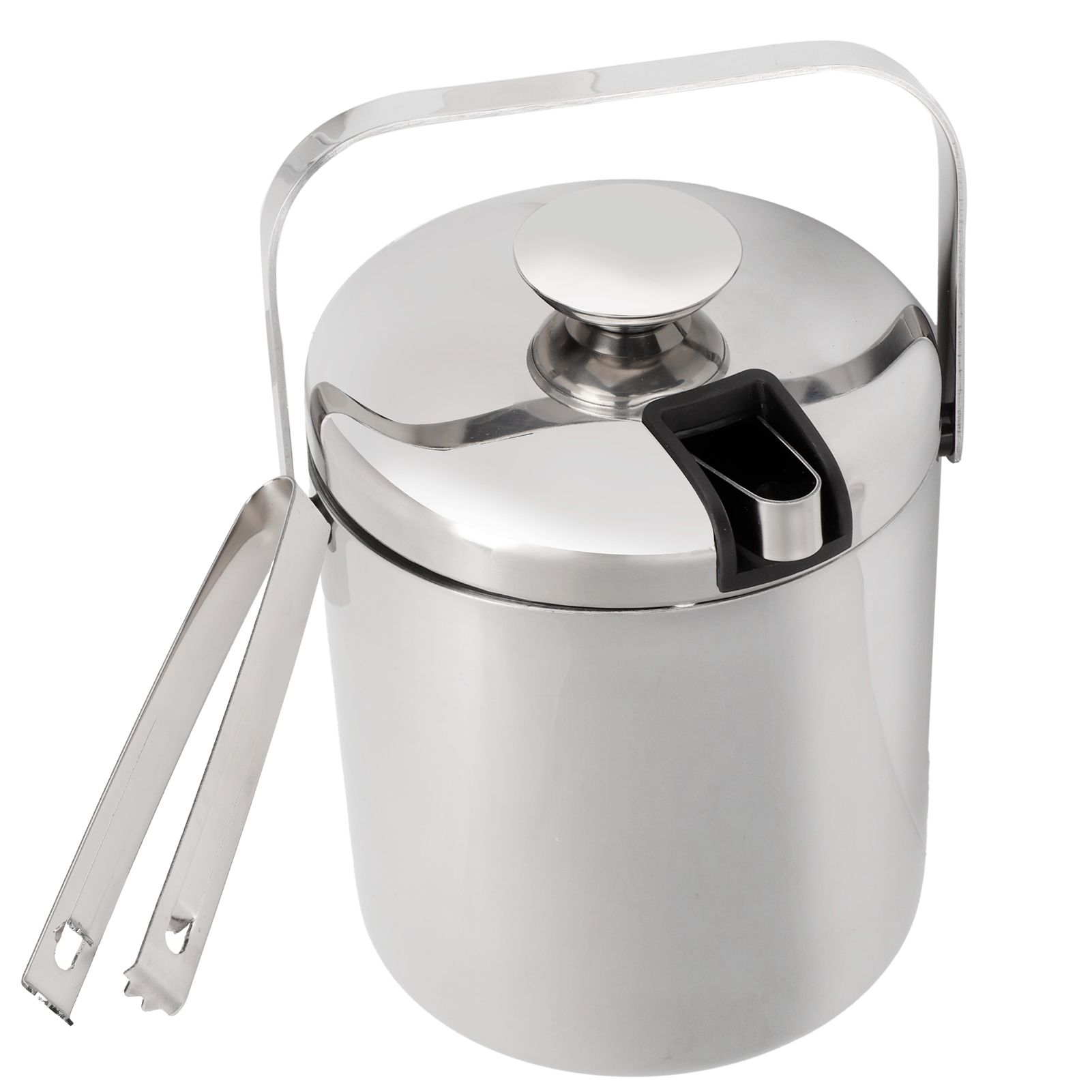 YOUTHINK Ice Bucket with Lid and Strainer Well Made Insulated