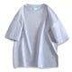 thumbnail image 1 of pstuiky camisetas para hombre, Camisa informal holgada de manga corta con solapa de color liso para hombre, estilo oversize, con cuello vuelto y manga corta camisetas de hombre m, 1 of 7