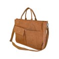 thumbnail image 1 of Style With Trendy And Spacious Tote Bag Fashionable And Versatile Messenger Bag Caramel 1Set, 1 of 6