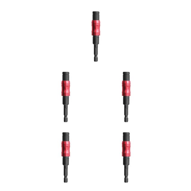 Riwesomey Destornillador Taladro eléctrico de mano Destornillador Mango hexagonal Varilla de extensión autoblocante Destornillador, Negro Rojo Type2 NO2 Riwesomey CBP132957