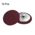 thumbnail image 3 of Uxcell 10pcs 36L Fabric Cloth Covered Button 23mm Metal Shank Round Sewing Buttons for Suits Dress Blouses, Caramel, 3 of 5