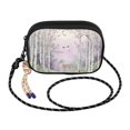 thumbnail image 2 of FORMRS Mini Crossbody Bag for Women Adjustable Rope Shoulder Casual Phone Purse, Purple Deer, 2 of 7