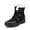 BLACK, variant on BURUDANI Women Ankle Winter Boots Snow Boots For Outdoor Hiking Walking