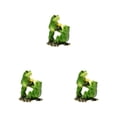 thumbnail image 3 of QualitChoice Exquisite Frog Decoration For Stylish Home Accents Unique Style Home Decoration Couple Frog E 3Set, 3 of 6
