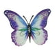 thumbnail image 4 of Esculturas de pared de metal con diseño de mariposas 3D para decoración del hogar Violeta, 4 of 9