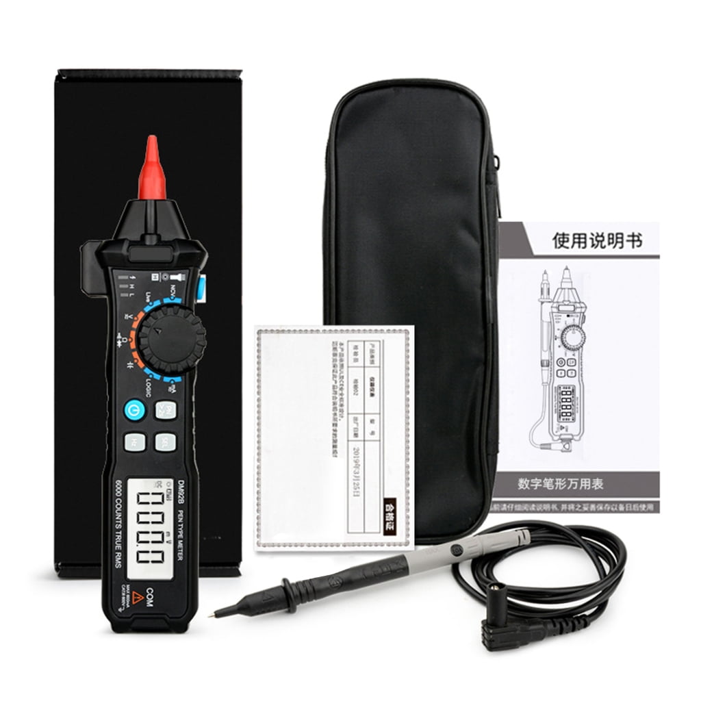 MOMOJIA Portable Multimeter Digital Multimeter Pen Type AC for DC Voltage Non-Contact Vo